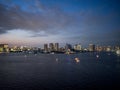 View From Rainbow Bridge, Tokyo, Japan, North Route Royalty Free Stock Photo